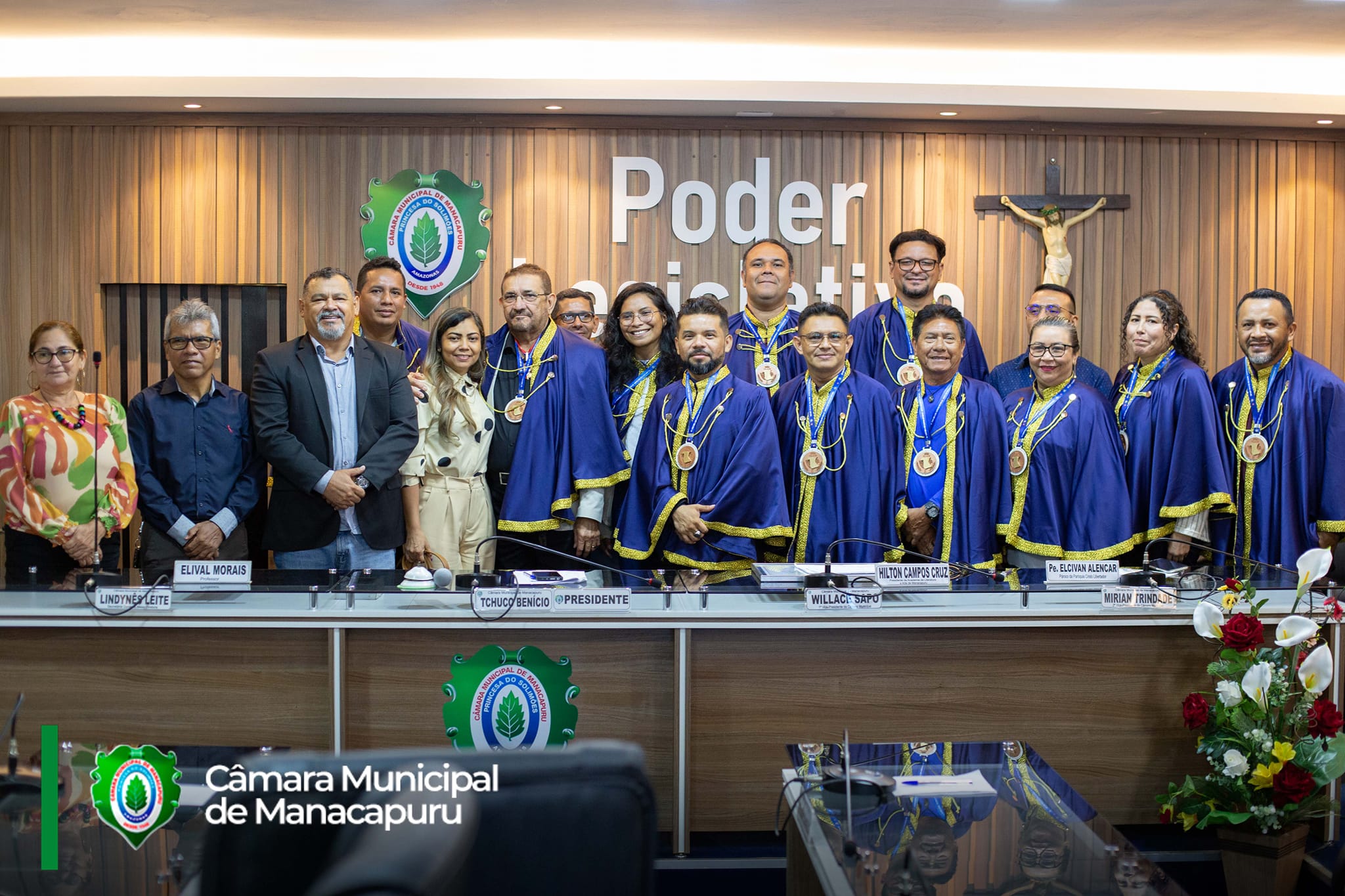 Fundadores da Academia de Literatura e Artes de Manacapuru, são homenageados na Câmara