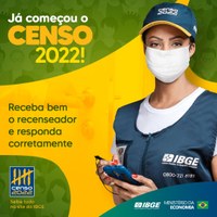 O CENSO 2022 JÁ COMEÇOU!