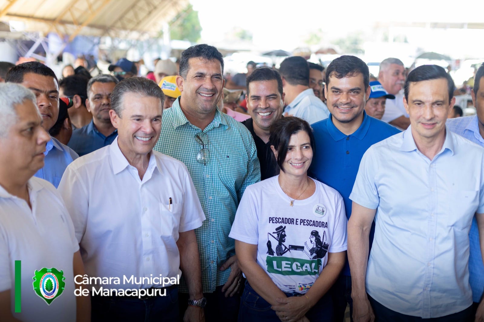 -Vereadores participam de evento de recadastramento de pescadores